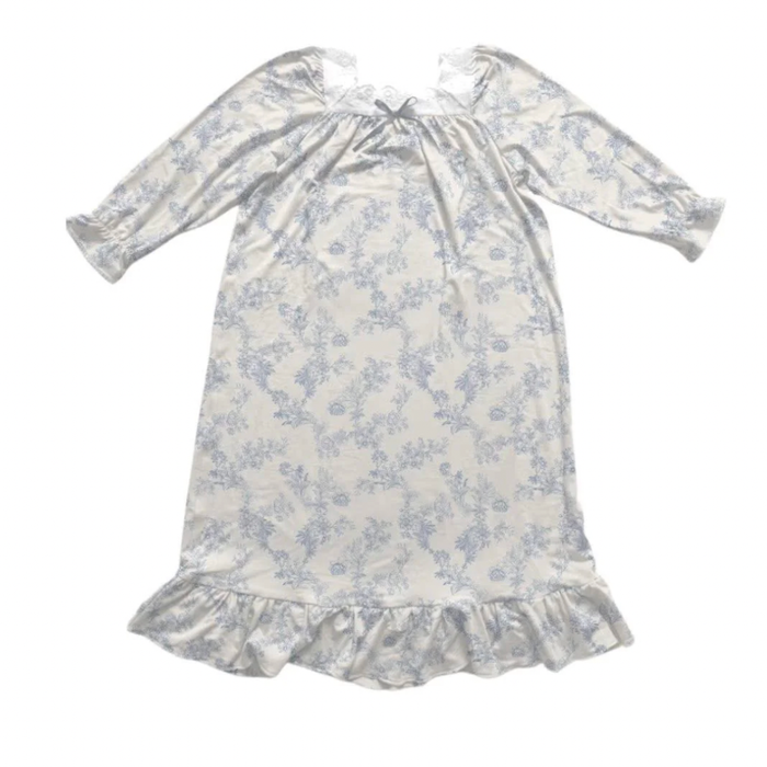 Cottage Bloom Lounge Gown