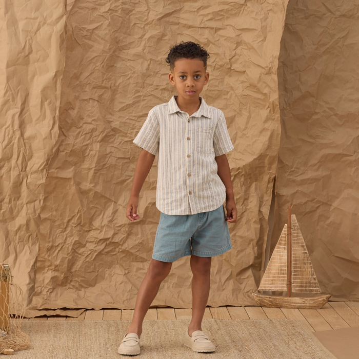 Dawson Short Washed Blue