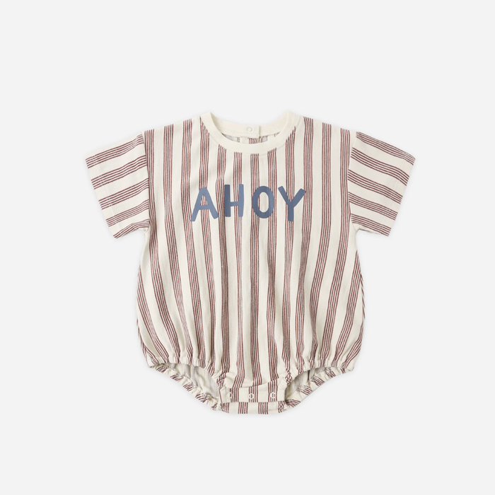 Relaxed Bubble Romper Ahoy