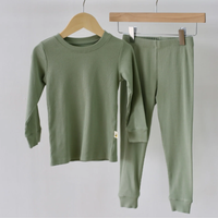 Ribbed Sage Two Piece Set