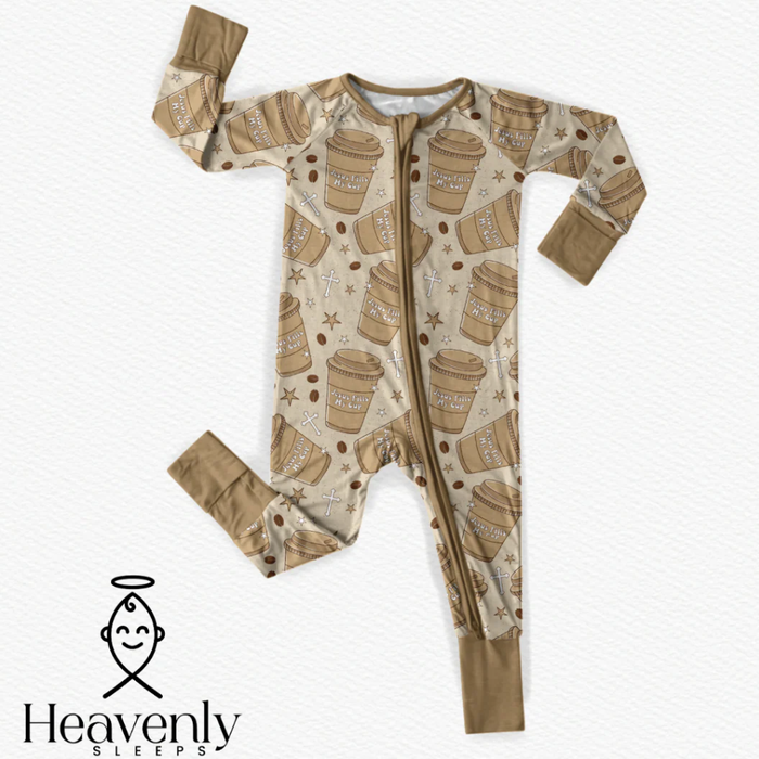 Jesus Fills My Cup Zip-N-Dream Romper