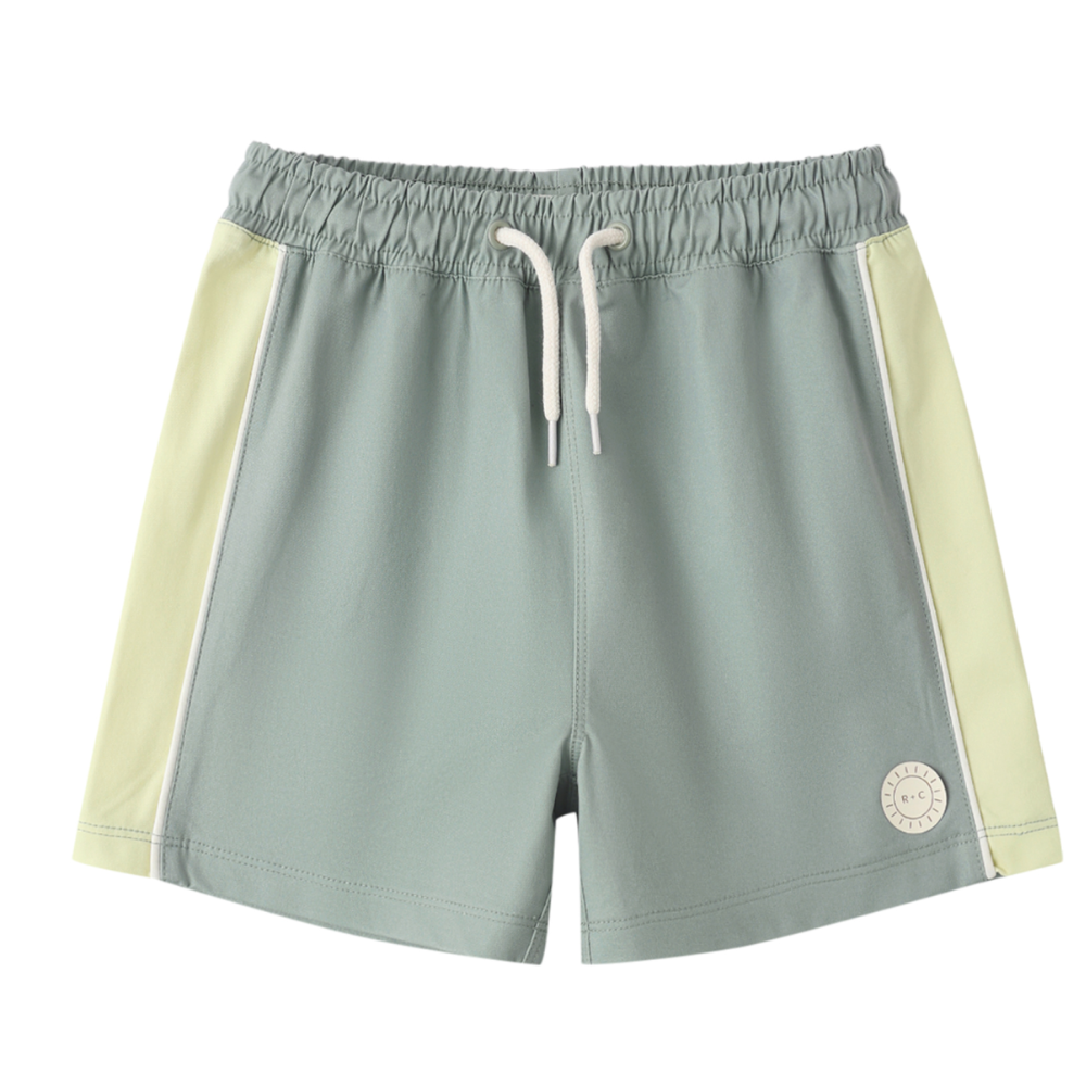 PANELED BOARDSHORT SEA GREEN