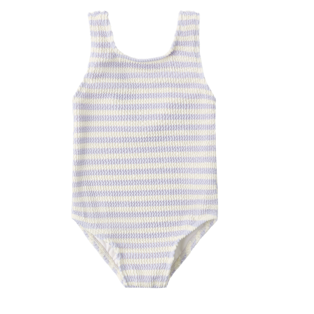 MOXIE ONE-PIECE PERIWINKLE STRIPE