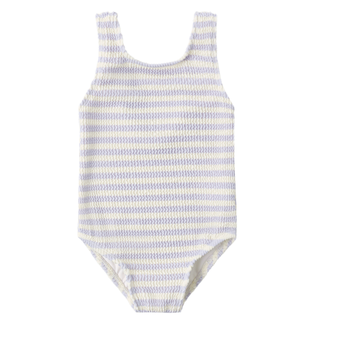 MOXIE ONE-PIECE PERIWINKLE STRIPE