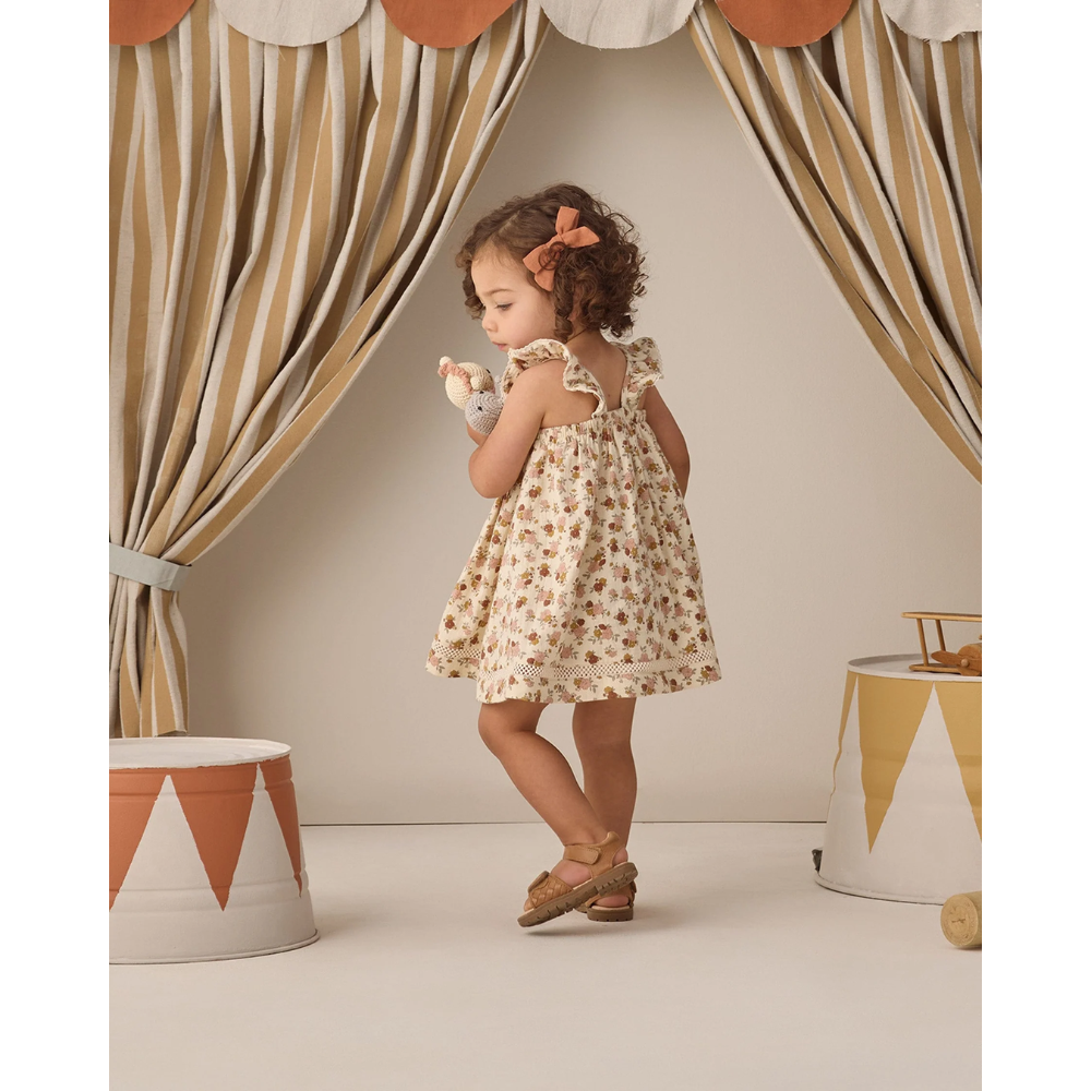 RUFFLE TANK DRESS BLOOM