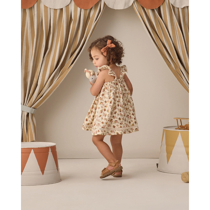 RUFFLE TANK DRESS BLOOM