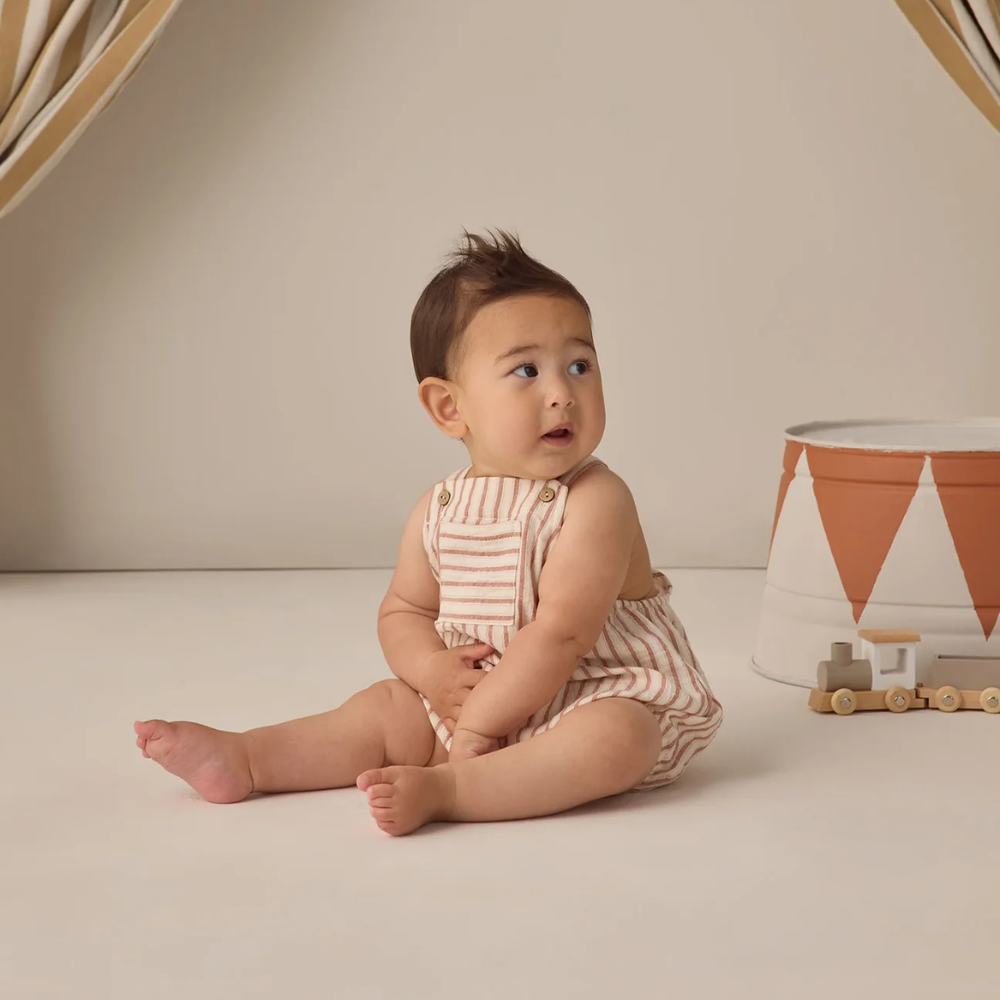 HAYES ROMPER VINTAGE STRIPE