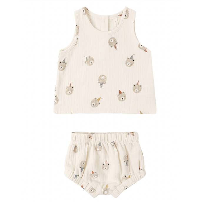 WOVEN TANK SET PARTY BEARS