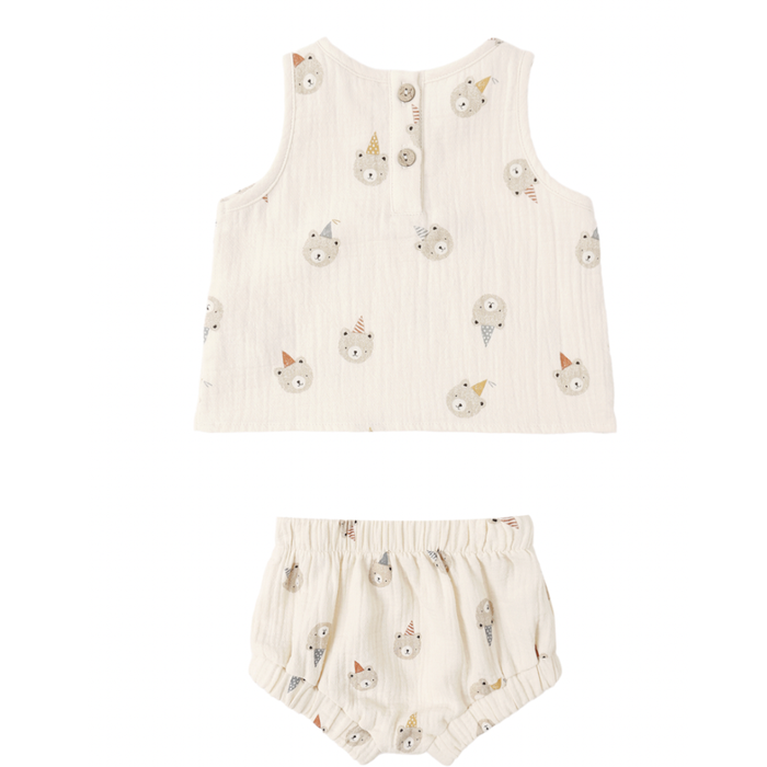 WOVEN TANK SET PARTY BEARS