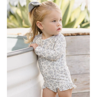 OLIVIA RASHGUARD ONE-PIECE BLUE FLORAL