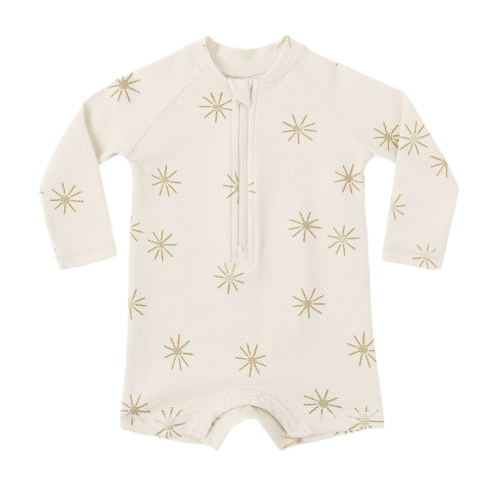 LONG SLEEVE ONE-PIECE RASHGUARD SUNBURST