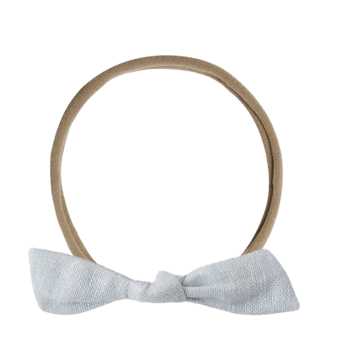 LITTLE KNOT HEADBAND HEATHERED LIGHT BLUE