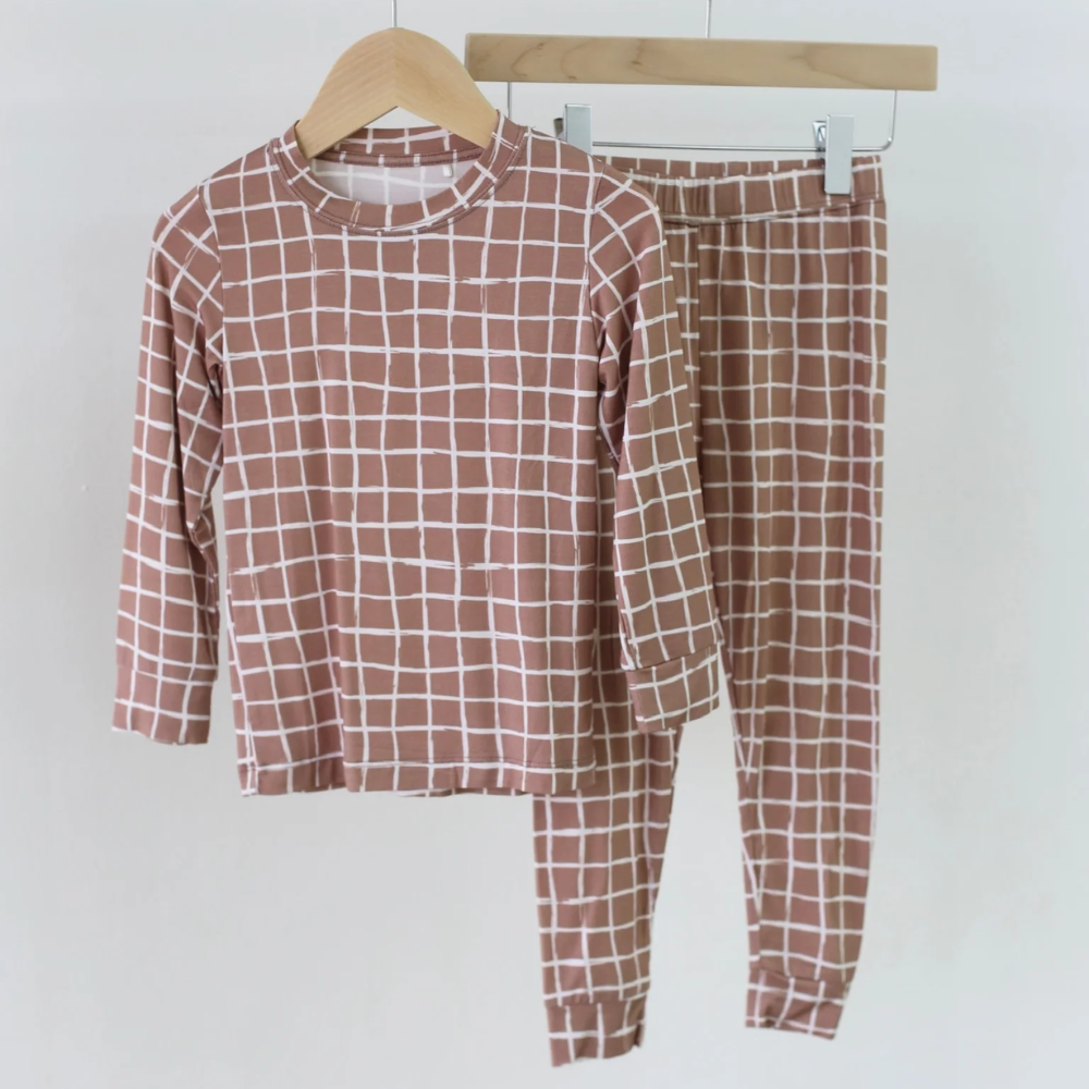 Chocolate Checkers Two Piece Set
