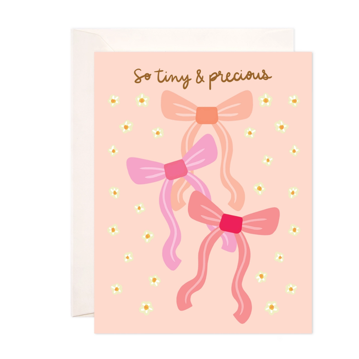 Precious Bows Greeting Card