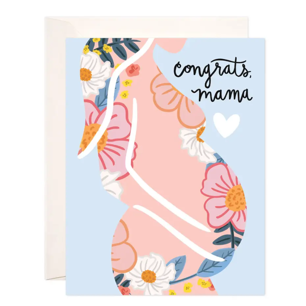 Congrats Mama Greeting Card