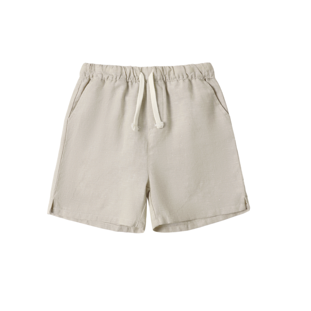 PERRY SHORT HEATHERED COCOA