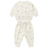 RELAXED SWEATSHIRT DEER + RELAXED SWEATPANT DEER SET