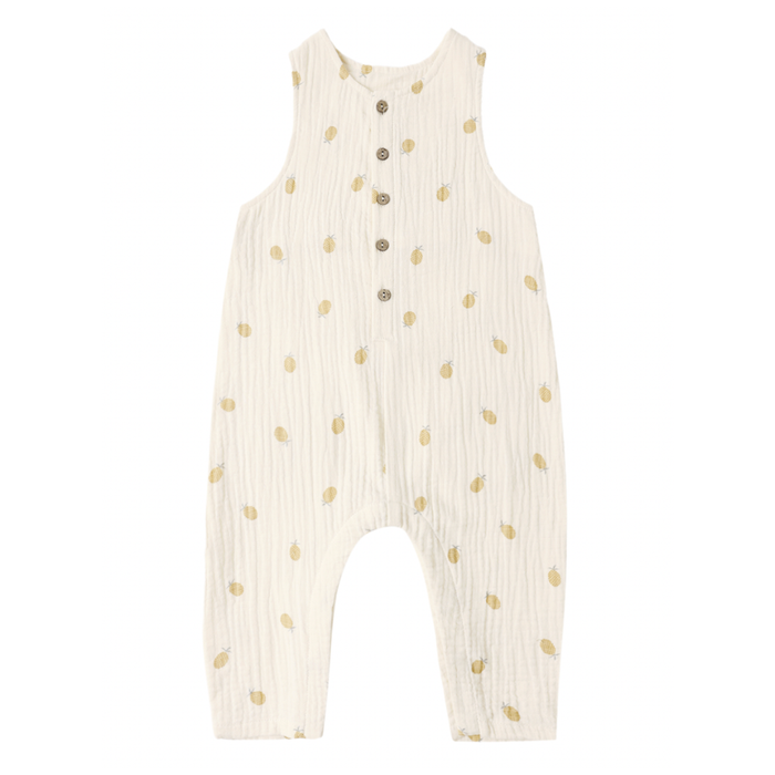 BUTTON JUMPSUIT PINEAPPLE