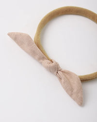 LITTLE KNOT HEADBAND BLUSH