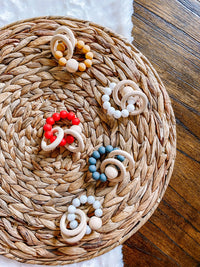 Teething Ring Baby Announcement Photo Prop