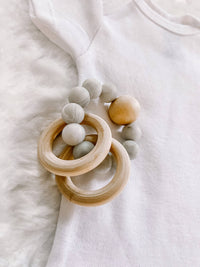 Teething Ring Baby Announcement Photo Prop