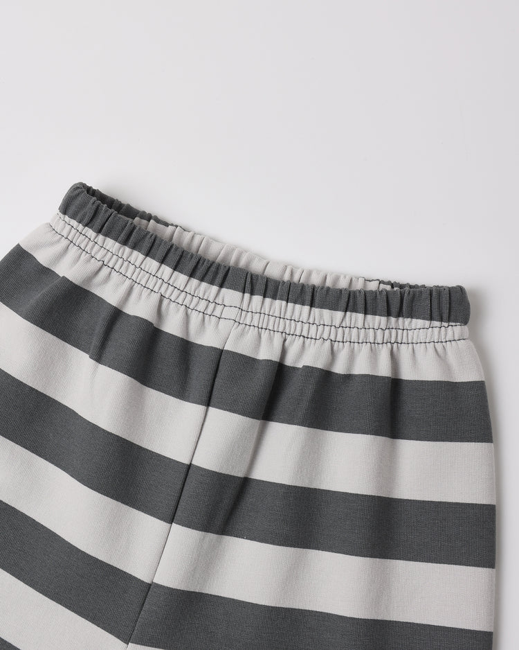 OVERSIZED FLEECE SWEATSHIRT+ SWEATPANTS SET  MIDNIGHT STRIPE