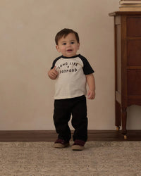 RAGLAN SHORT SLEEVE TEE LONG LIVE BOYHOOD