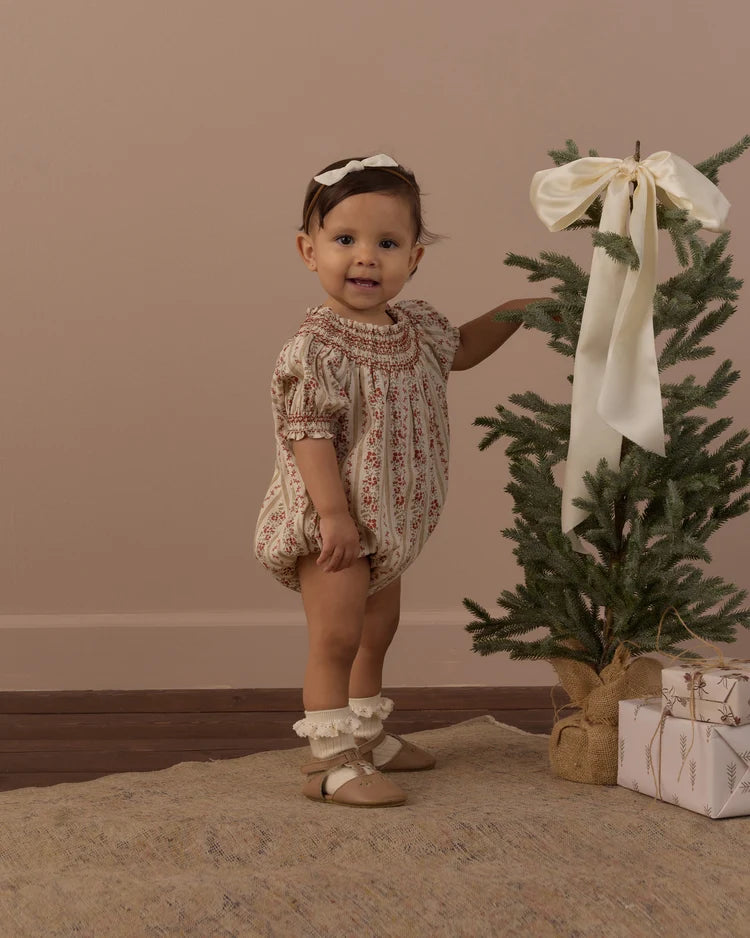 ADA ROMPER FLORAL STRIPE