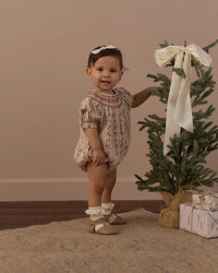 ADA ROMPER FLORAL STRIPE
