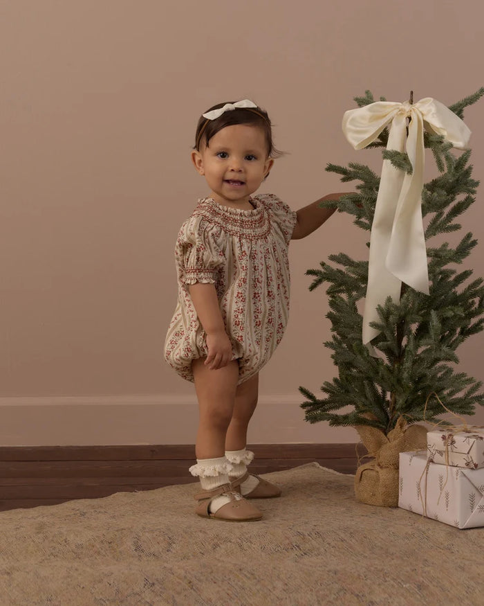ADA ROMPER FLORAL STRIPE