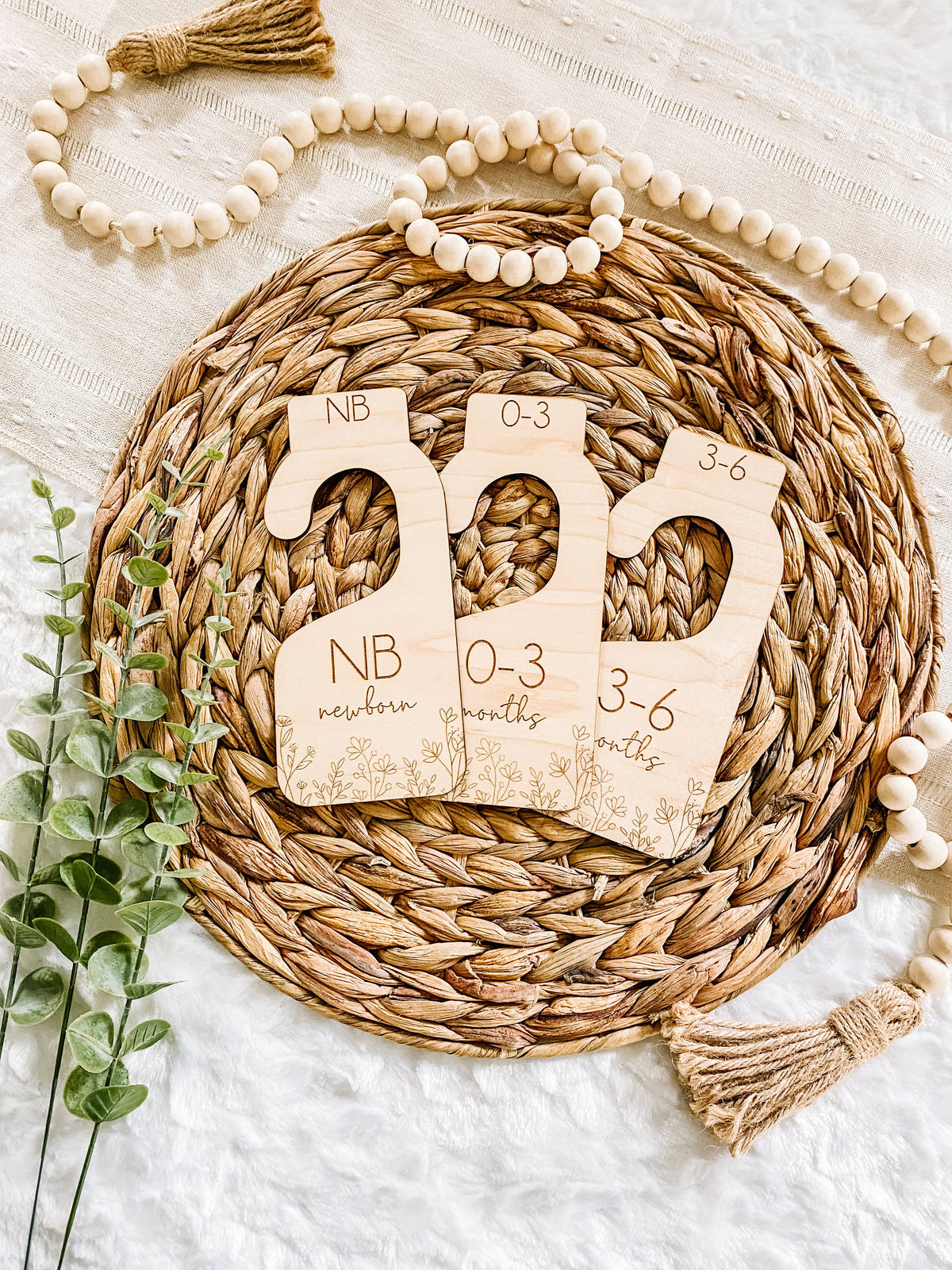 Nursery Closet Dividers - Simple Florals