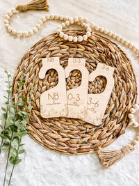 Nursery Closet Dividers - Simple Florals