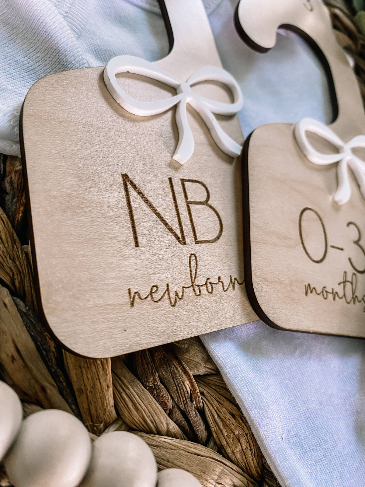Nursery Closet Dividers - Cute Bows