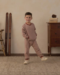 RELAXED SET BRICK STRIPE
