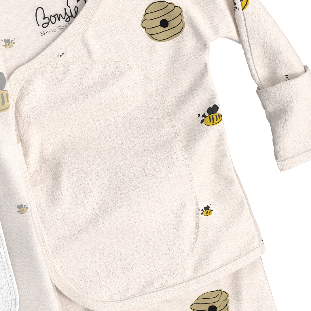 Footie - Bees & Honey