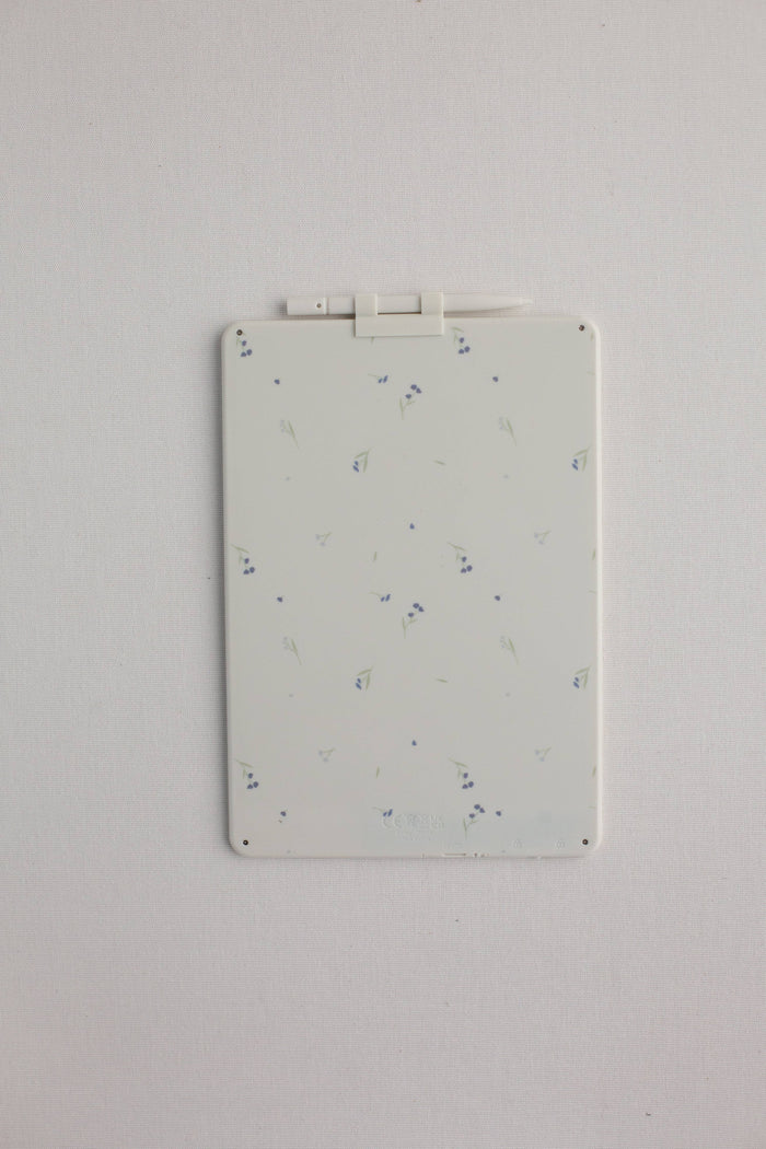 Blue Floral Tablet