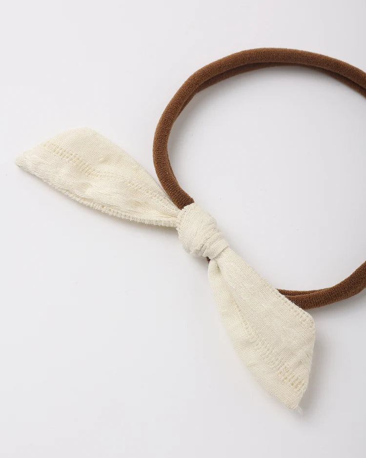 LITTLE KNOT HEADBAND IVORY