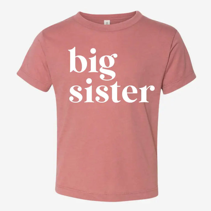 BIG SISTER TEE - MAUVE