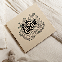 As You Grow: A Modern Memory Book for Baby (Baby Shower)