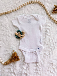 Teething Ring Baby Announcement Photo Prop