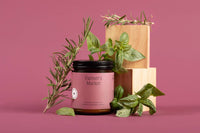 Farmer's Market Essential Oil Beeswax Jar Candle: Non-Toxic