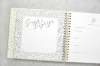 As You Grow: A Modern Memory Book for Baby (Baby Shower)