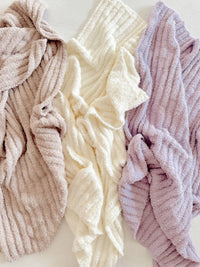 Bliss Wave Blanket, Lavender