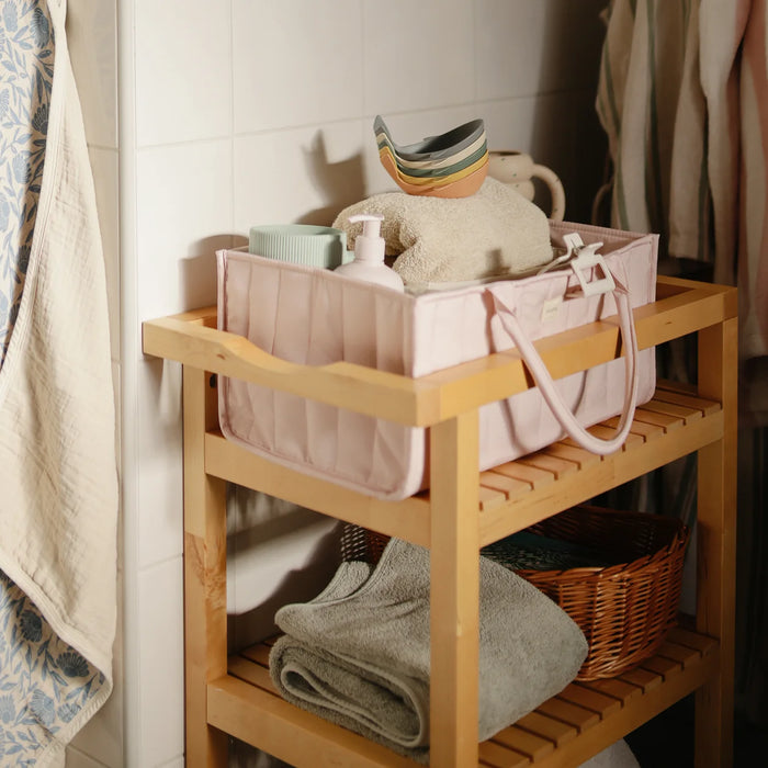 Blush Diaper Caddy