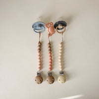 Silicone pacifier clip | Eva-Blush