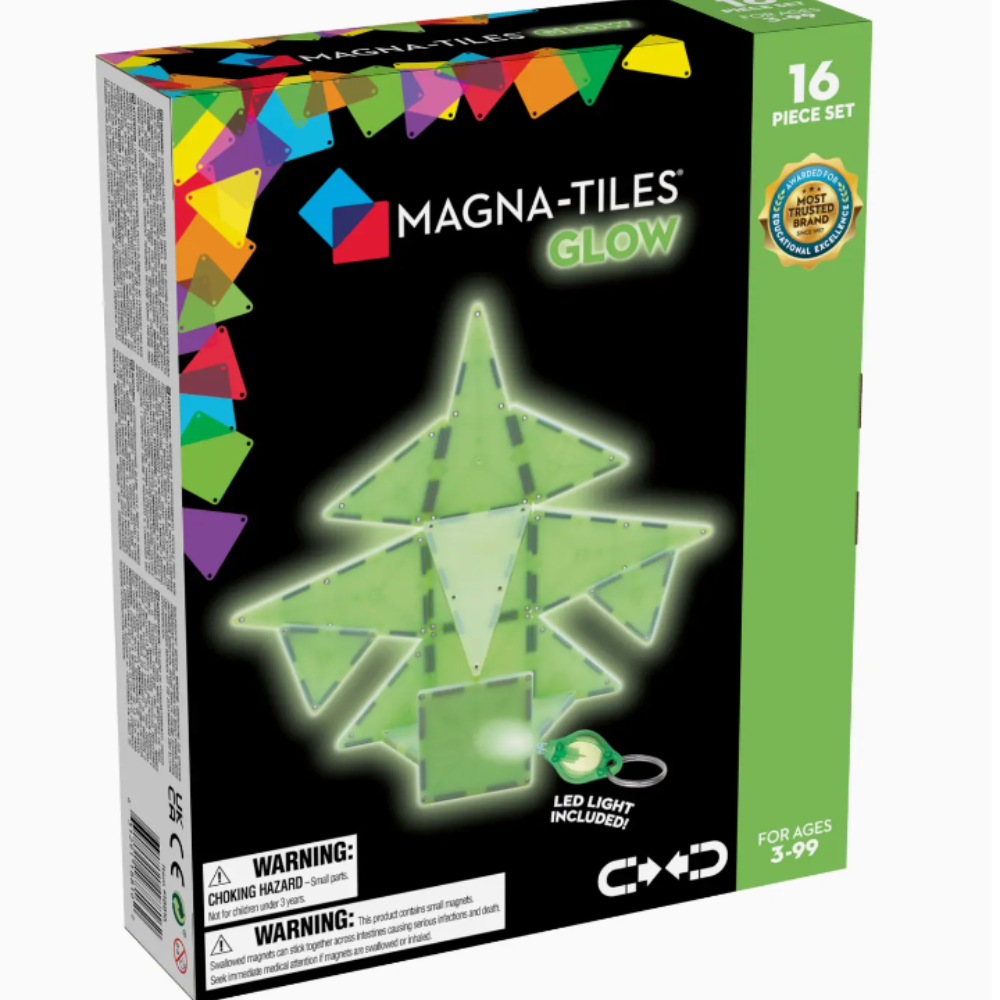 Magna-Tiles Glow 16-Piece Set