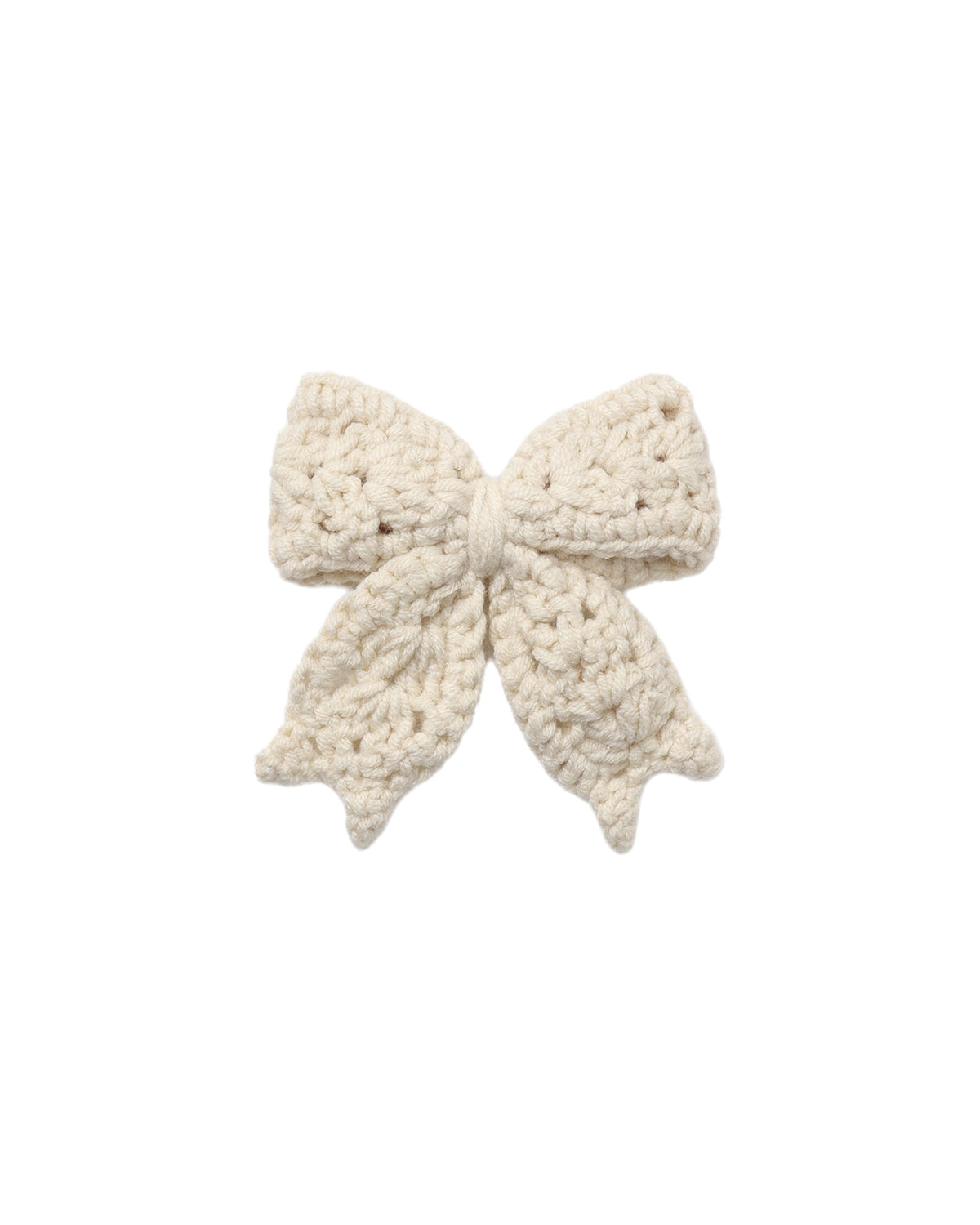 CROCHET BOW NATURAL