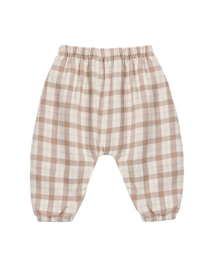 WOVEN PANT RUSTIC PLAID