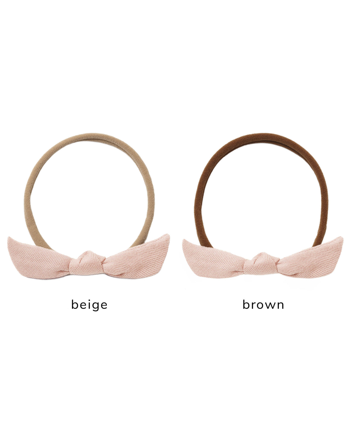LITTLE KNOT HEADBAND DUSTY ROSE