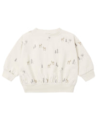 RELAXED SWEATSHIRT DEER + RELAXED SWEATPANT DEER SET